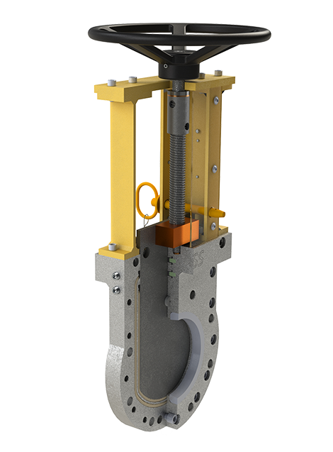 DSS SSKGV Severe Service Slurry Knife Gate Valve | Beaver Process Equipment