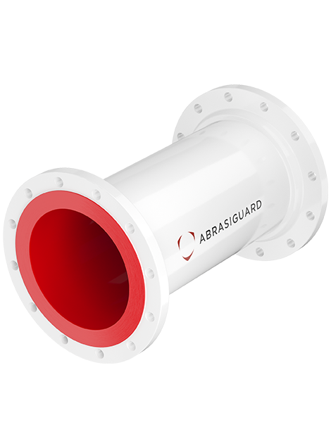 Abrasiguard AA Straight Polyurethane Lined Pipe