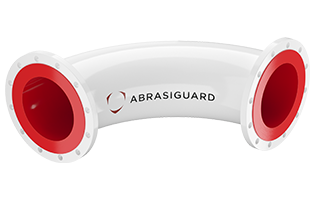 Abrasiguard AC Bend Polyurethane-Lined Pipe