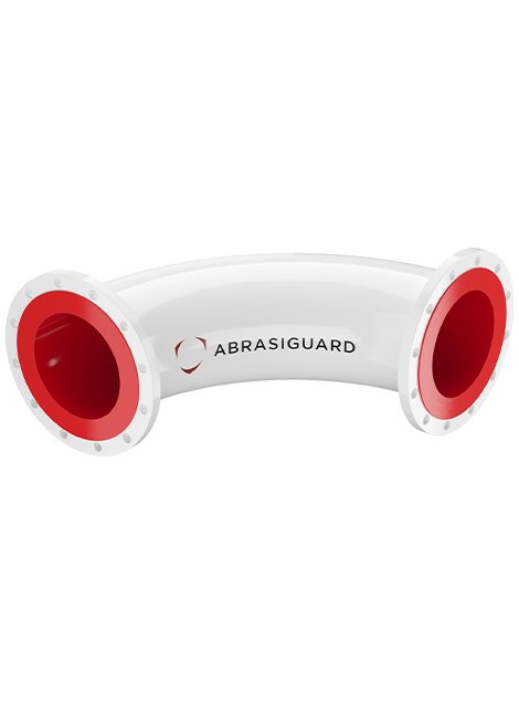 Abrasiguard AC Bend Polyurethane-Lined Pipe