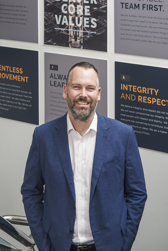 Josh Beaver in our Perth office