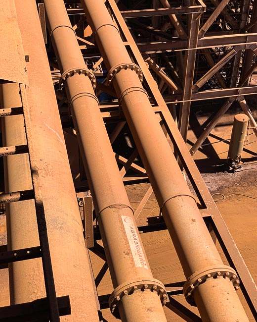 Lined steel pipe spools installed in a process plant piping system