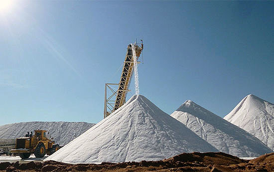 Shark Bay Salt Mine