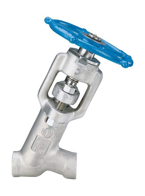 Velan Y-Pattern Forged Bonnetless Globe Valve