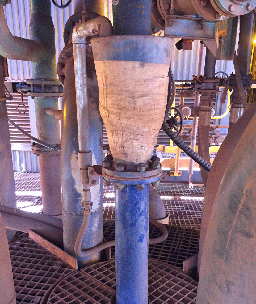 Roy Hill Desands Plant Failing Spool