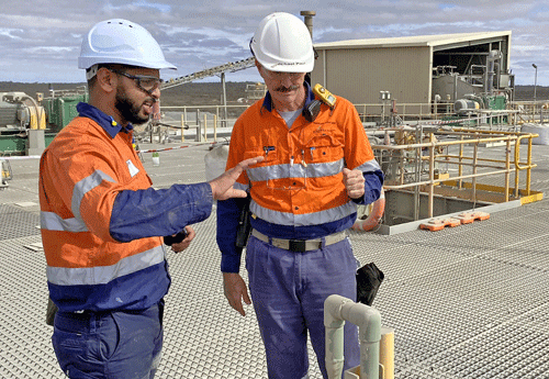 Tropicana Gold Mine Piping