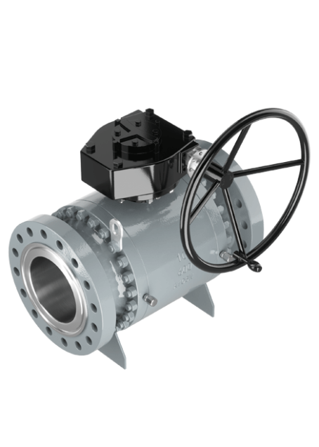 Beaver 3-piece trunnion ball valve